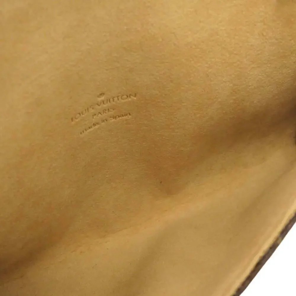 LOUIS VUITTON Brown Monogram Pochette Shoulder Bag - Picture 6 of 10